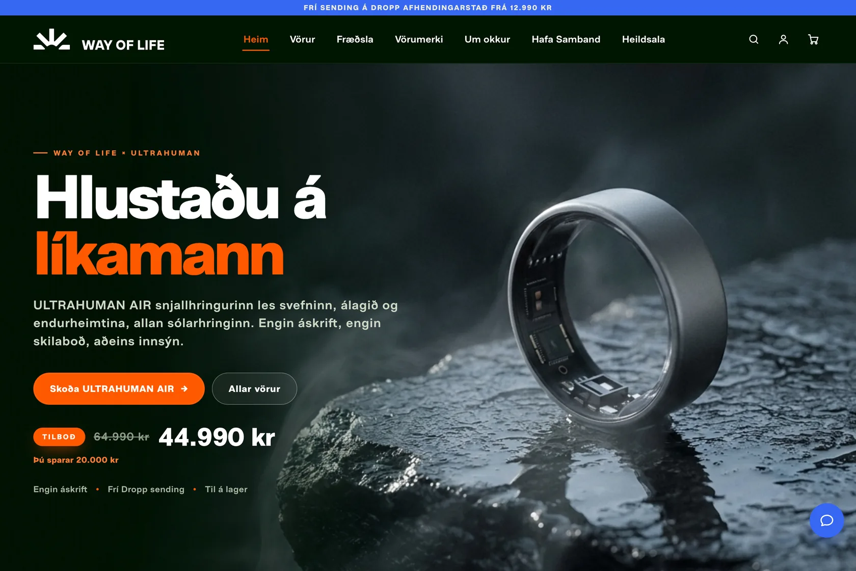 Way of Life vefverslun